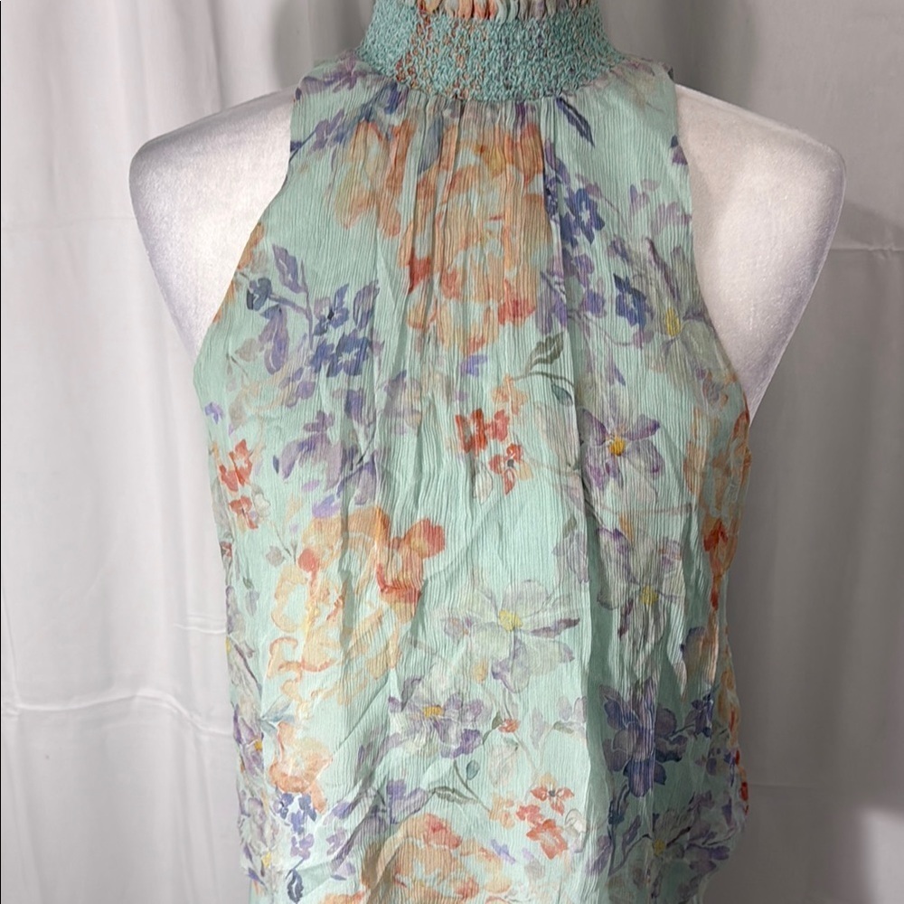 Alice + Olivia Caily Skirt & Annmarie Floral Georgette Top Set  0 Skirt / XS Top - Picture 5 of 12